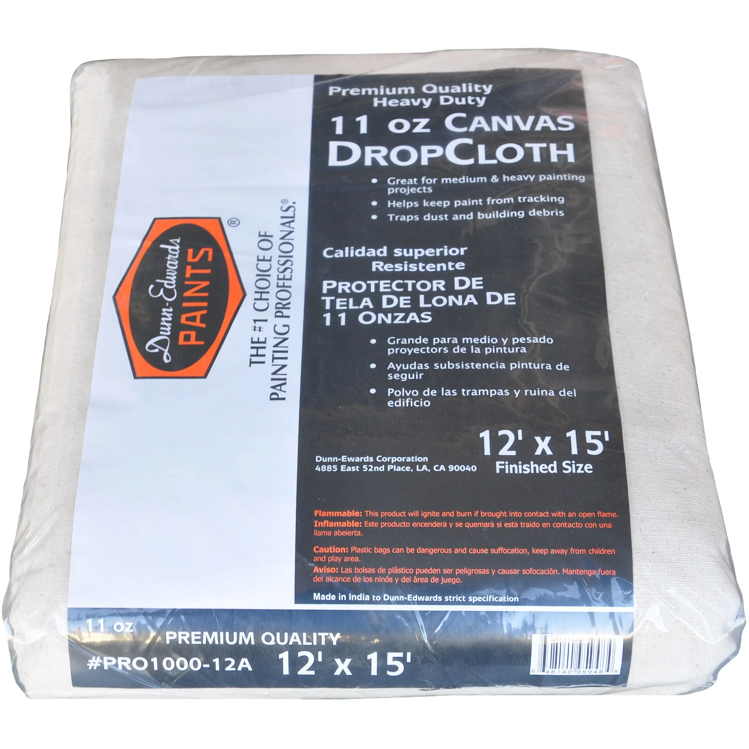 Dunn-Edwards Heavy Duty Canvas Drop - Image 4