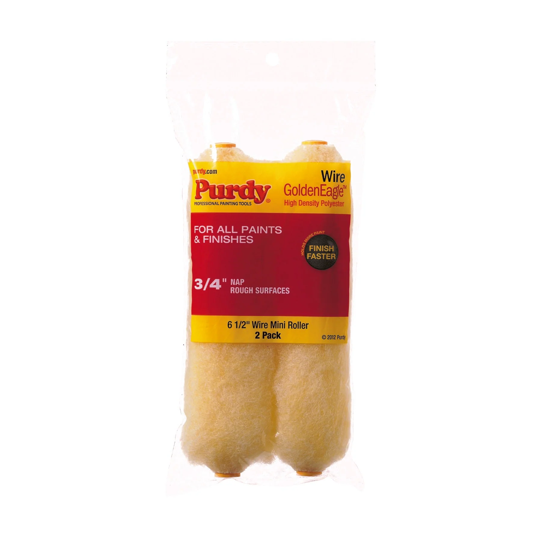 Purdy Golden Eagle 6 1/2 in. Mini Roller Cover (2-Pack) - Image 2