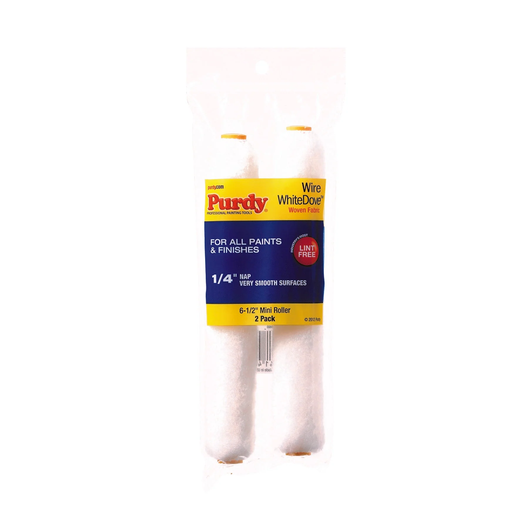 Purdy White Dove 6 1/2 in. Mini Roller Cover (2-Pack)